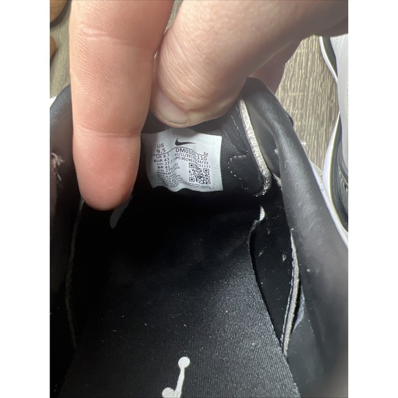 Nike Jordan ADG 4 Golf Shoes Men's US Sz 9.5 EUR 43 White/Black DM0103-110 - Picture 12 of 12